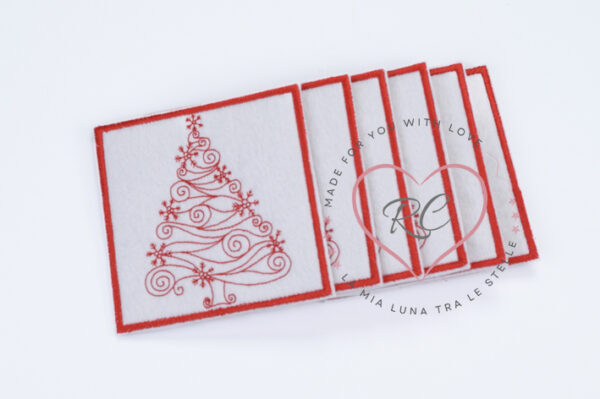 Sottobicchieri Natale