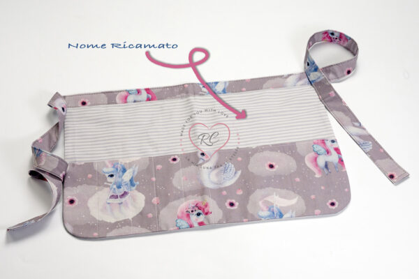 Set grembiuli bimbo - bimba - immagine 2